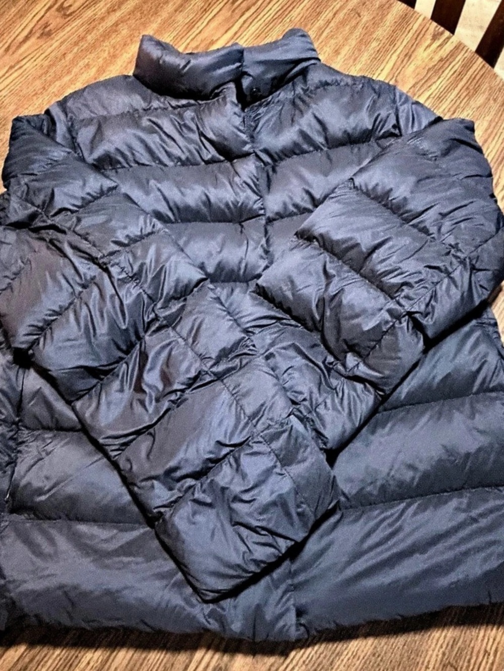 Uniqlo Ultra Light Down Jacket Puffer Blue XL